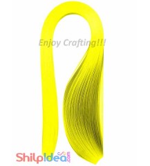 Quilling Paper Strips - Yellow - 3mm